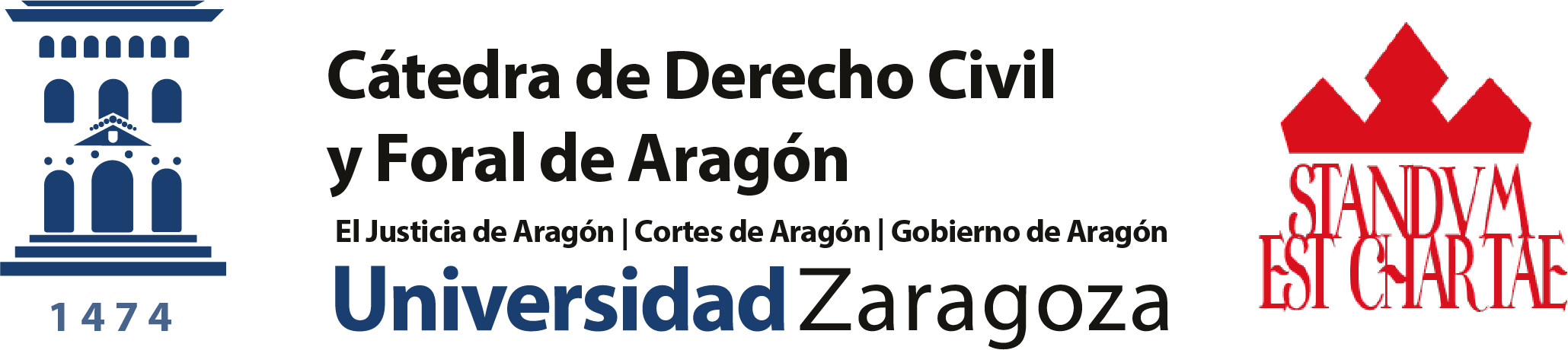 Cátedra de Derecho Civil y Foral de Aragón Logo